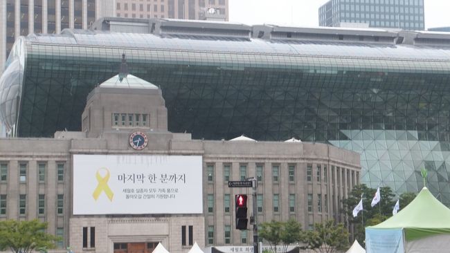 ９回目の韓国は、一人旅。インチョンアジア大会を中心に・・・。⑫４日目（朝食とソウル市庁「市民聴」観賞）