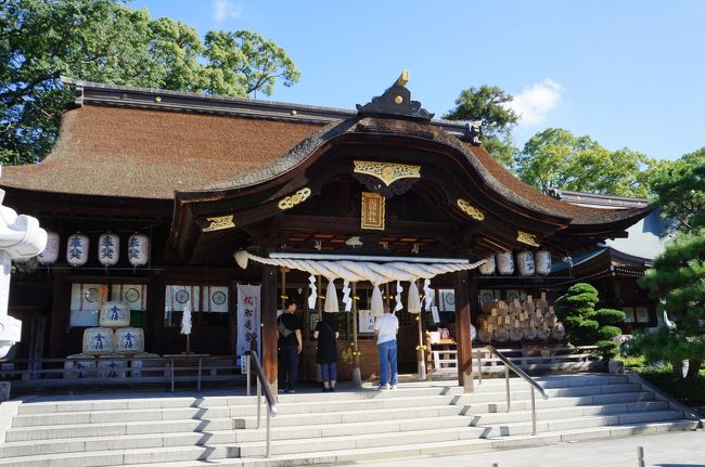 岡山・香川の旅2日目に讃岐国一宮「田村神社」に参拝しました。<br />金刀比羅宮参拝（岡山・香川の旅④）のあと善通寺にも参拝しました。