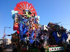 あまちゃんの地で久慈秋祭り