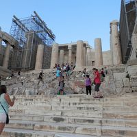ギリシャ・エジプト・周遊記⑤アテネ散策、アクロポリス遺跡、パンテノシン神殿観光