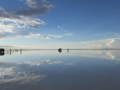 2013年年末（その4、ボリビア ウユニ塩湖　念願の鏡張り）