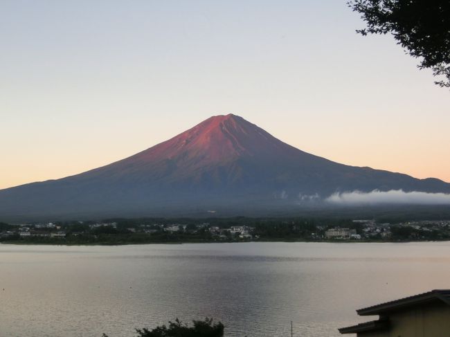夏休みは富士山の麓！（1泊目-８）ホテル・サニーデリゾート （ホテルから見える富士山）