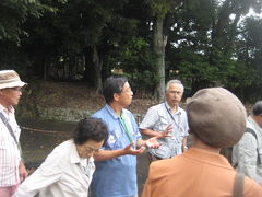 竹取物語に関係した大和と山城の古跡見学 ．日本古文化研など３団体が博物館を訪問