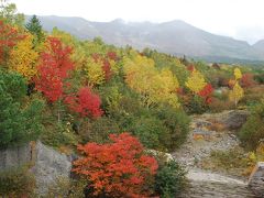 十勝岳で美しい彩りの紅葉を満喫（北海道）