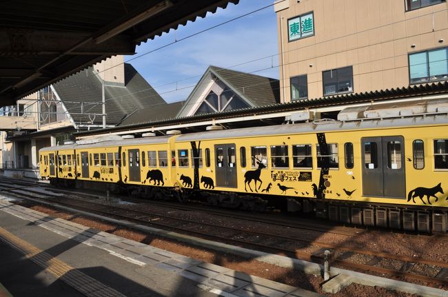 　2014年10月11日に、「鉄道の日記念 JR西日本一日乗り放題きっぷ」を使って、滋賀県へ出かけてきました。<br />　目的は、近江鉄道線に乗ること、実は近江鉄道線には1982年に初乗りして以来、30年以上もご無沙汰していたので、いつか再乗したいと考えていましたが、やっと実現しました。(笑)<br />　八日市駅から貴生川駅へ向けて進みます。