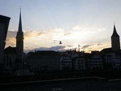 ２０１４年スイス旅行（３４）～最後、Zürichの夜にちょっと散歩