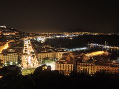 ナポリ・カプリ島・アマルフィ海岸と二度目のローマ　４日目その2　　アマルフィ～ナポリの夜景
