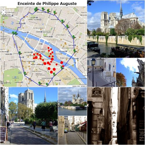激激レア！1861年のパリ古地図 オリジナル エッフェル塔がない