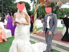 新嘉坡4★アルカフマンションで友人の結婚式