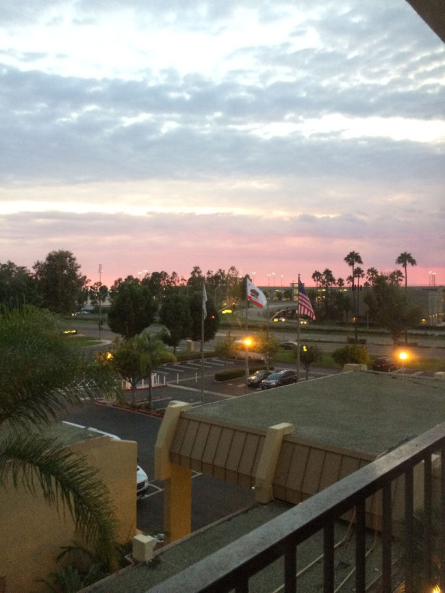 アメリカ出張行きました<br />カリフォルニアって夕焼けがすごく綺麗だなって思う。<br />空がすんでるからなのか、広いからなのか。