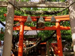 新潟12　湊稲荷神社　旅の終わりに参拝　☆回る高麗犬に願懸けて