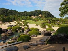 2014　足立美術館へ行って、宍道湖の畔に泊まる