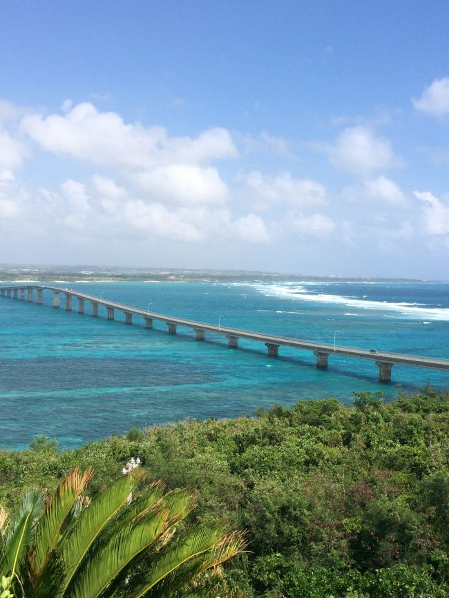 年に一回は宮古島行きたいよね！というわけで、9月の宮古島へ。<br />この時期はなにしろ台風が心配、、、<br />数週間前から、天気予報ばかりが気になって。<br />お天気大丈夫そうだわー、と安心してたら、直前にまさかの台風発生！！！<br />暇さえあれば台風の進路チェックをし。<br />幸い、ちょっと進路がずれてくれたので、予定通り決行。<br />あー、良かった。<br />しかし、どーせ台風で何も出来ないんでしょ、とあまり夏仕様の服も持たずに行ったら、宮古島はまだバリバリに夏でした、、、