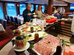 セレナーデ号ドナウ川クルーズ・朝食