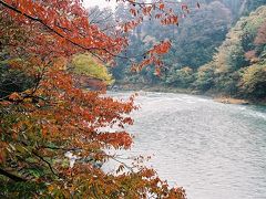 紅葉の鳩ノ巣渓谷