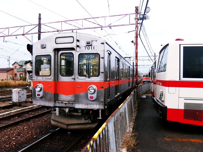 息子の冬衣料を届けに、美川から県道58号線を走り北鉄石川線鶴来駅を経て下宿のある旭町へ。