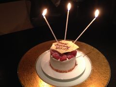 シャングリラ東京で誕生日を祝う