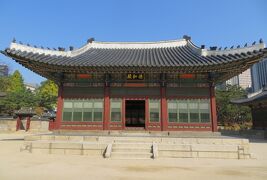 2014秋、韓国旅行記28(5/30)：10月29日(4)：ソウル、徳寿宮、徳弘殿、咸寧殿、静観軒
