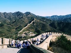 北京百景３*・゜・*登る／万里の長城*・゜・*