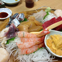 札幌の揚子江でお寿司を頂く