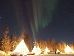 イエローナイフ_Yellowknife　出現率はやはり高かった！オーロラベルト直下の町