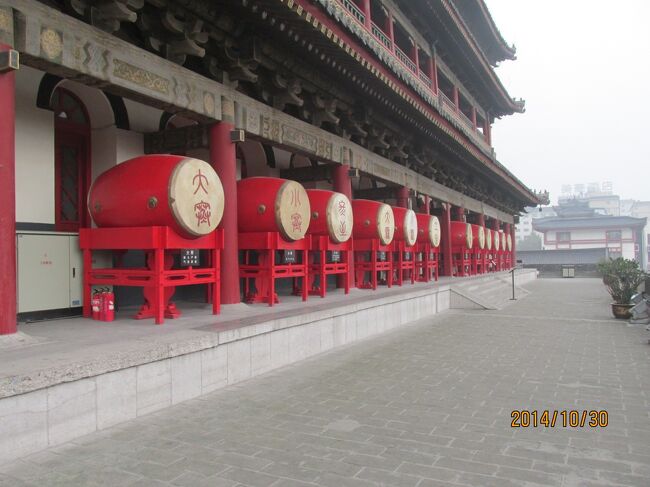 西安の鼓楼・木造建築