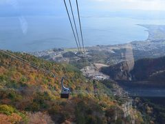 琵琶湖バレイ　ロープウェイから紅葉