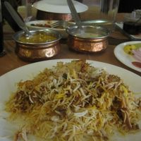 2014 初インドはハイデラバードから！まずは名物ビリヤニを食べてショッピングモール行って警察のパレードに遭遇