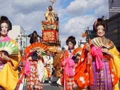 とちぎ秋祭り～栃木市を歩くパートⅡ～街をあげてのお祭りは日本髪の手古舞が花を添え、一風変わった演出です～