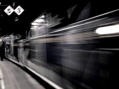 鉄の道　寝台列車「北斗星」のホームにて　５ 