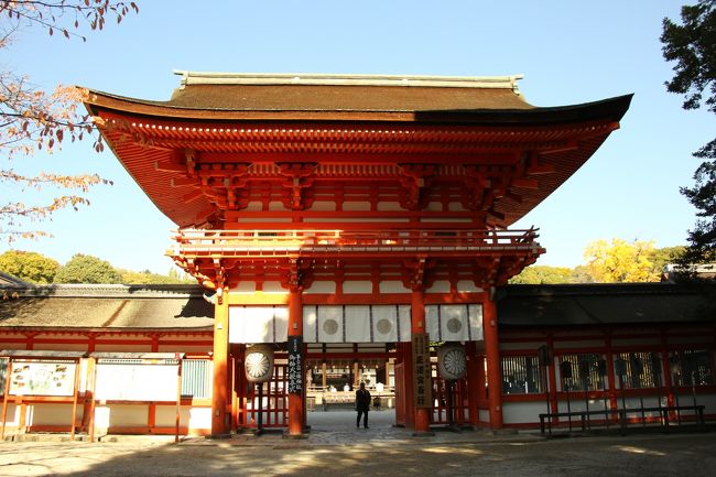 行ってきました　京都紅葉狩り<br />下鴨神社　上賀茂神社　北野天満宮へ<br />特に　北野天満宮のもみじ庭園は素晴らしかったですよ<br />平日のためか　観光客は少なめでした<br />　