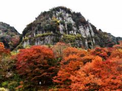 九州の旅　立羽田の景、深耶馬渓、耶馬渓、九酔渓、夢大吊橋、大観峰（11月18日）