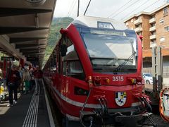 遅い夏休み一人旅　カタール航空で行くスイス・フランス⑨　３日目　クールからベルニナ急行に乗る