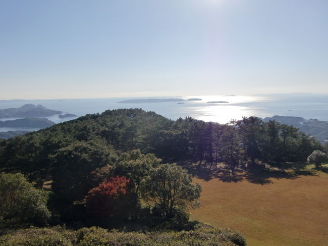 二日目も天気に恵まれ長崎市内から佐世保方向へドライブした。それにしても、長崎市内は路面電車は通っているし、路線バスも多く線路を突っ切っていいものかわからず、慣れないと車の運転は怖いです。