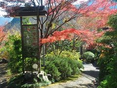 紅葉の綺麗な食事処　　in　奥多摩　