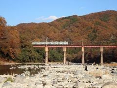 紅葉どピーク！埼玉県の紅葉名所･長瀞へ行ってきた！阿佐美冷蔵も4度目の再訪です