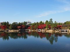 日本庭園　徳川園の紅葉