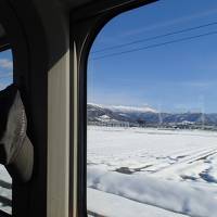 201401雪の山形で立ち寄り湯と地元のお料理を楽しむ三日間-1/7山形に向かいます