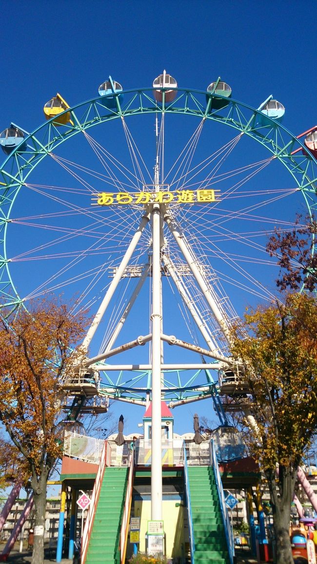 2014年12月 冬晴れの東京散策♪あらかわ遊園と皇居乾通り一般公開