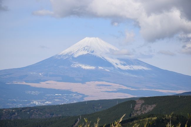 この前は富士を見ることができなかったので、今度こそはと意気込んで行きました、天気にも恵まれてみることができました。