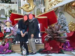 クリスマス色の香港4★なぜかマレー人女子と観光！海港城、1881のクリスマス　と　星光大道