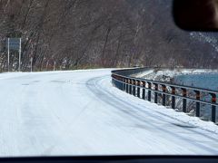 初冬の雪の札幌出張旅行2-初冬なのに厳冬のような国道453号線と支笏湖