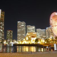 ２０１４年　みなとみらいの夜景　横浜赤レンガ倉庫～桜木町