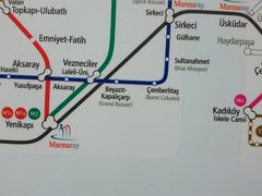 イスタンブル②カドキョイとユシュクダルの昼を歩き、マルマライ線に乗りシルケジに戻ります。