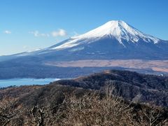 師走のトレッキング＜１＞　（山中湖・石割山の富士）