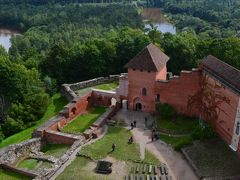 バルト三国旅行　（６日目）　ガウヤ国立公園でラトヴィアの森をハイキング