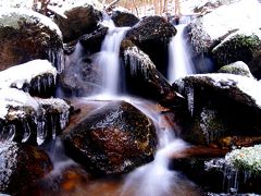 ◆氷雪の東野の清流