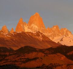 団塊夫婦の世界一周絶景の旅(2014ハイライト)ー南米大陸トレッキング３・ついに朝日に赤く染まるフィッツロイとご対面