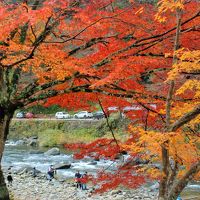 香嵐渓の紅葉を素晴らしかった