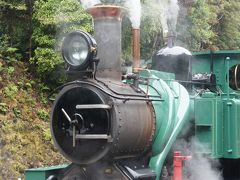 2014年末タスマニア旅行記５蒸気機関車で雨林を走る